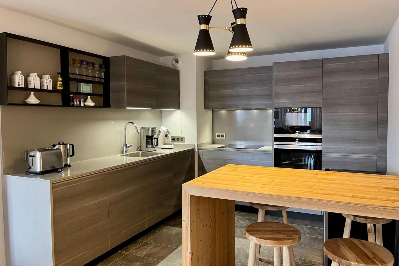 Modern Apt At The Foot Of The Slopes In Megève Esterno foto