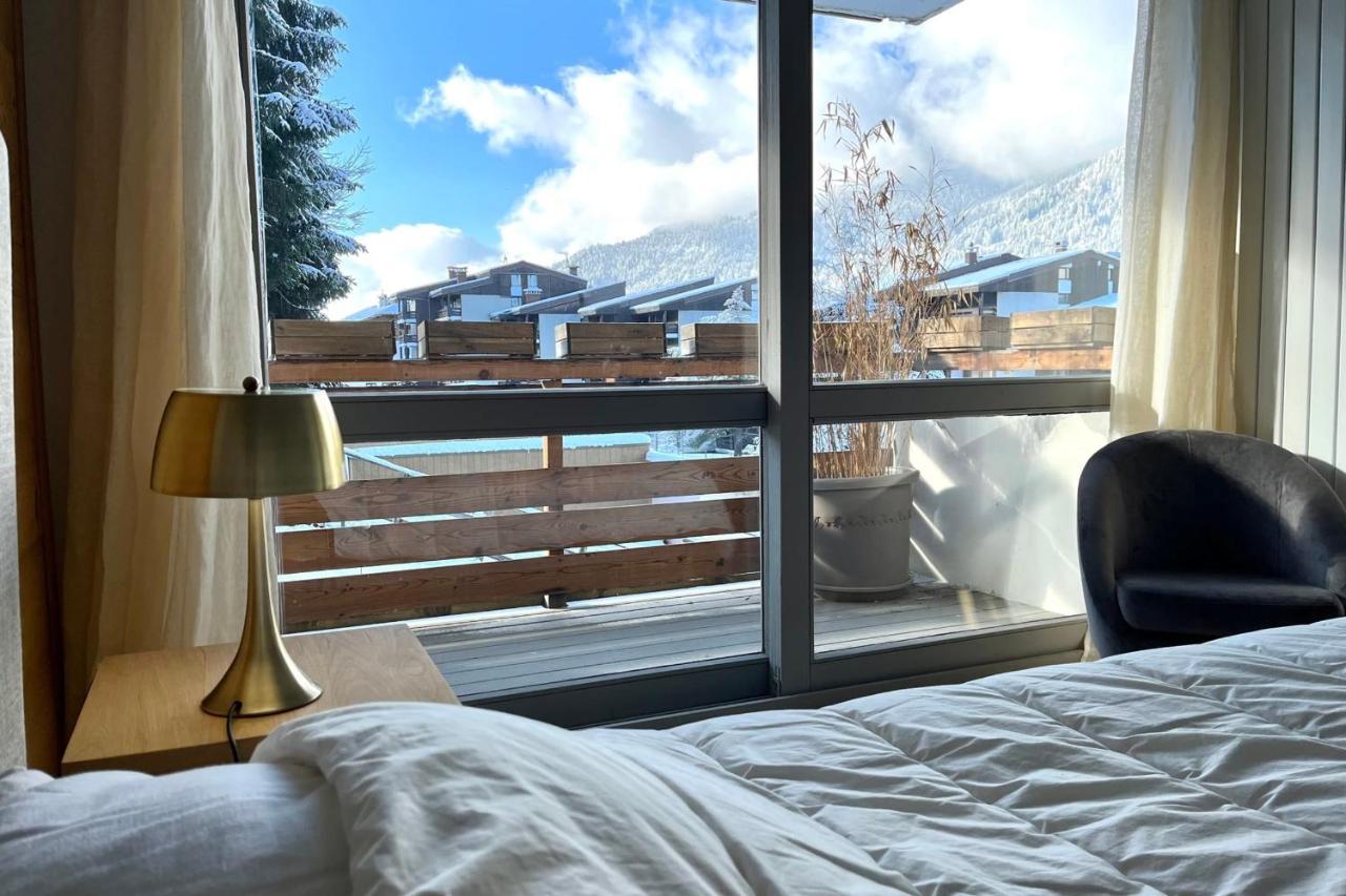 Modern Apt At The Foot Of The Slopes In Megève Esterno foto
