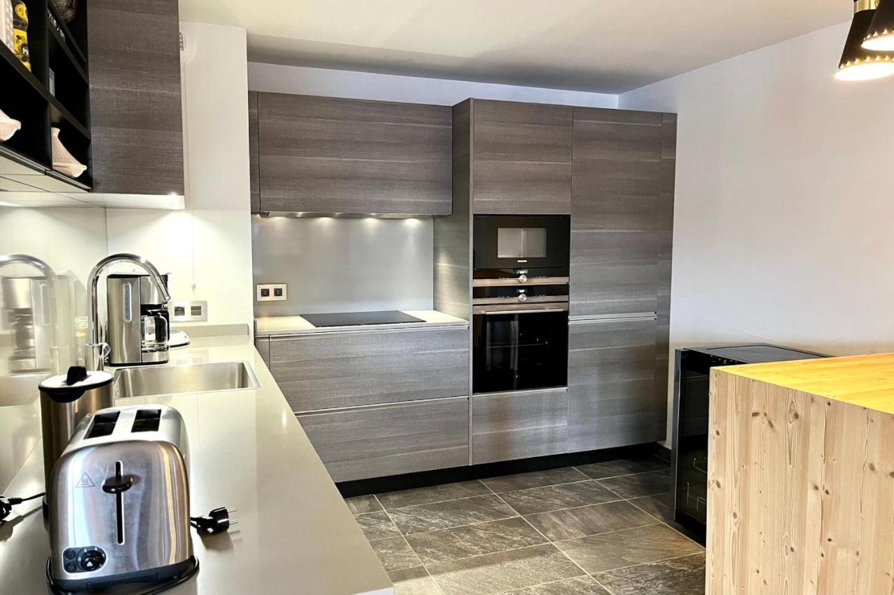 Modern Apt At The Foot Of The Slopes In Megève Esterno foto