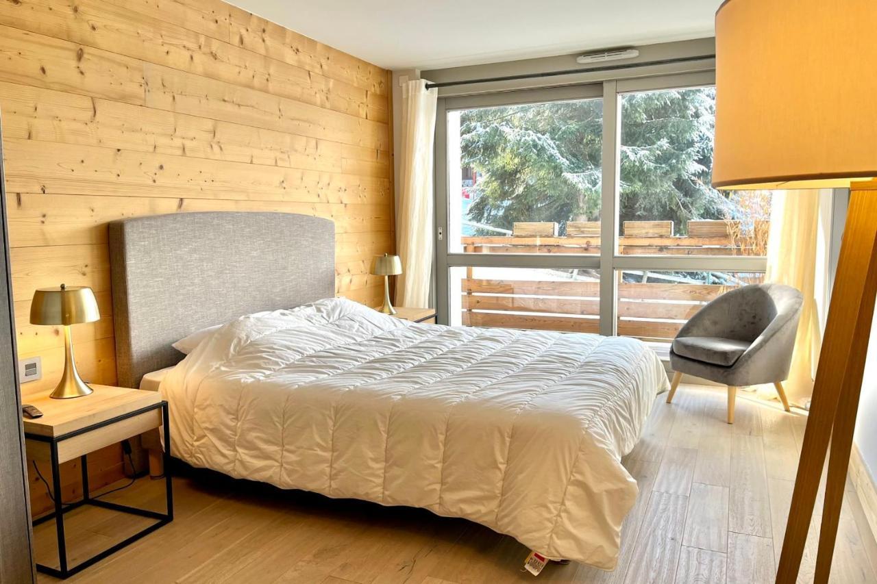 Modern Apt At The Foot Of The Slopes In Megève Esterno foto