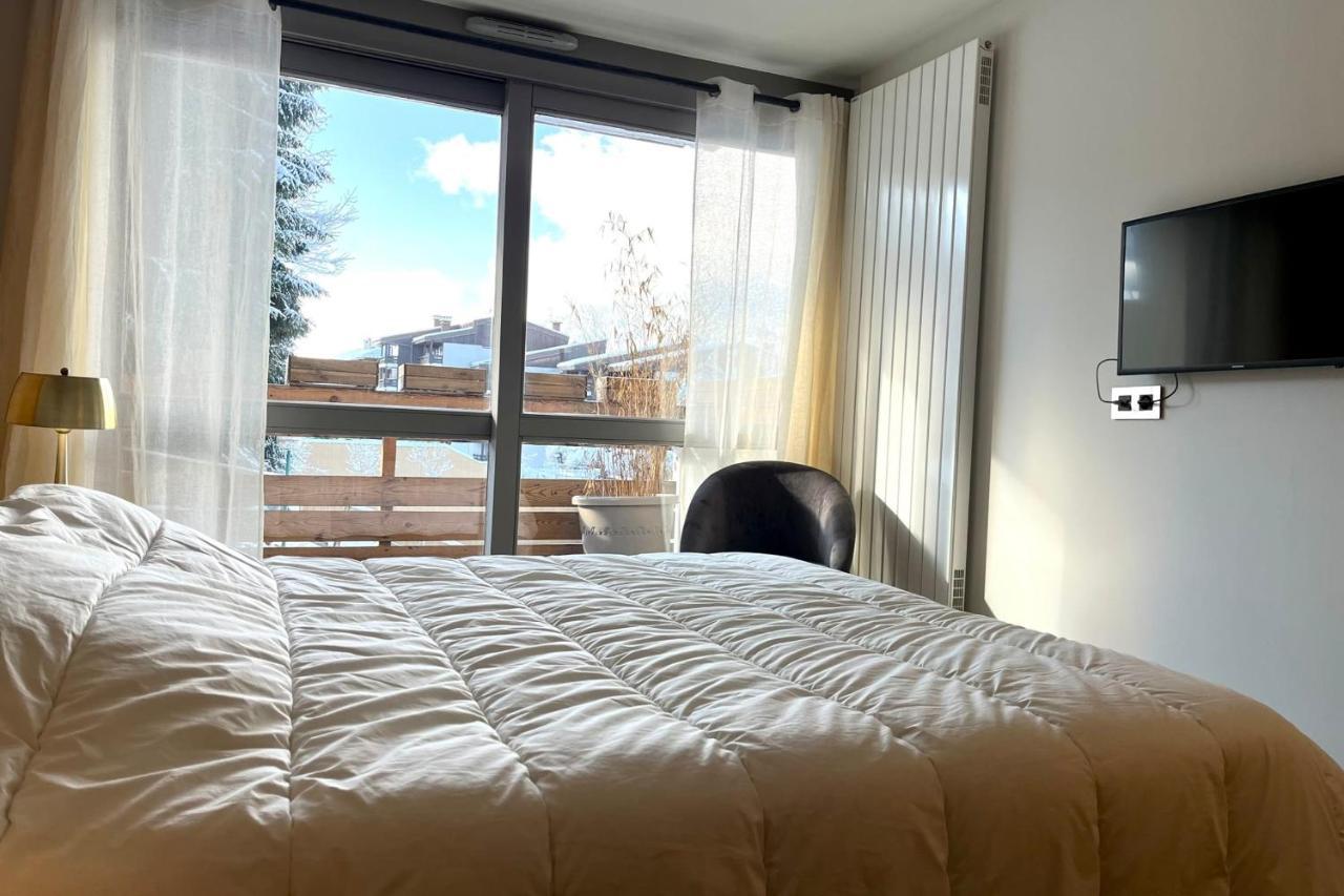 Modern Apt At The Foot Of The Slopes In Megève Esterno foto